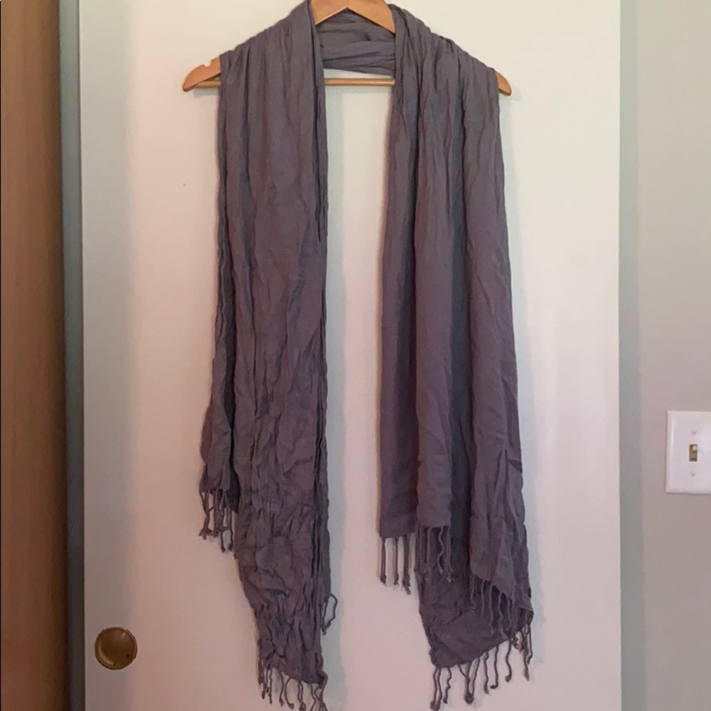 Gray Scarf